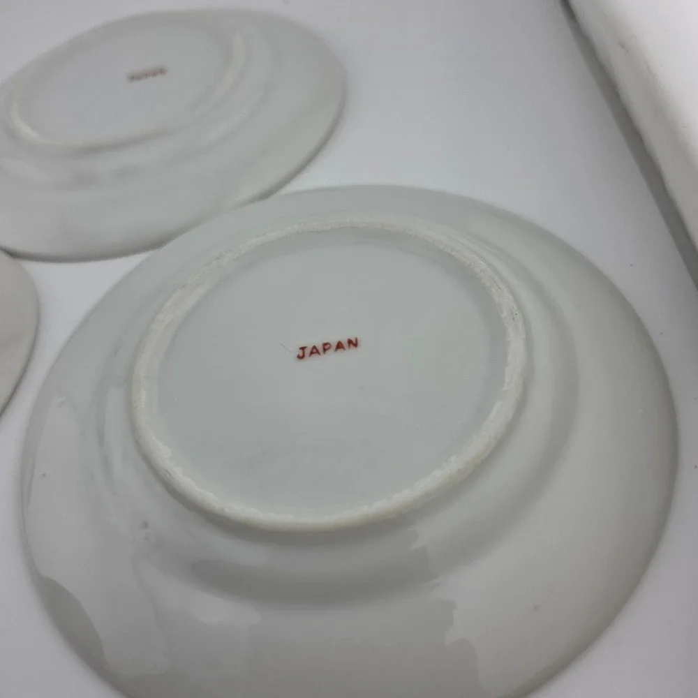 Vintage Porcelain Miniature‎ Tea Set 11pc Made in Japan Incomplete